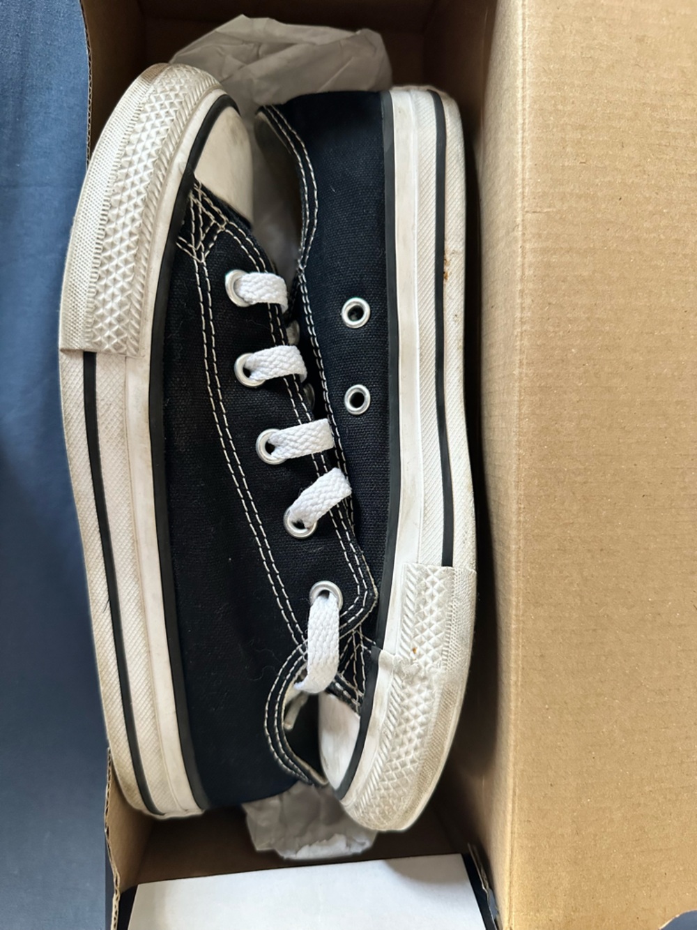 Converse Kids All-Stars  Black and White Low Top